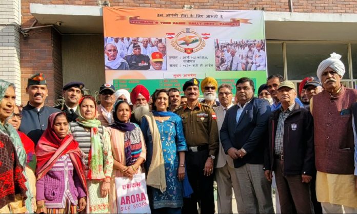 Panipat News/Khadga Corps organized a rally last day to honor ex-servicemen and brave women