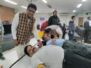 Panipat News/Blood donation camp organized at Thermal Power Station