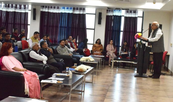 Own language is important for quality fundamental research: Prof. Tankeshwar Kumar