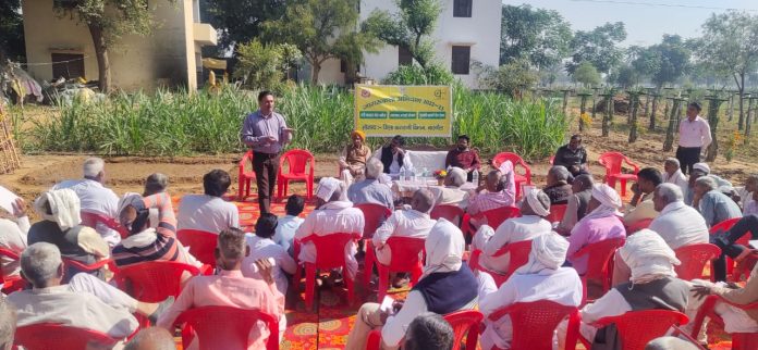 Farmers awareness campaign organized in Mundia Kheda