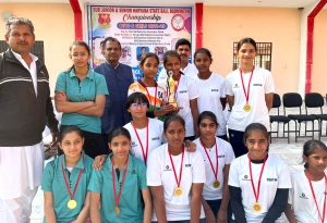 State level ball badminton championship concluded at Sainik School