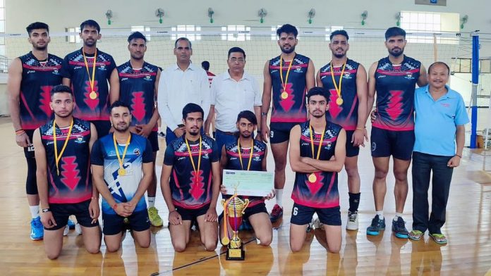 DAV PG College became the champion of Kurukshetra University's zonal, inter zonal, volleyball competition