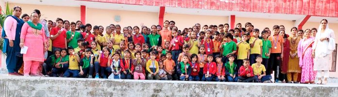 Sports day organized in Sainik School