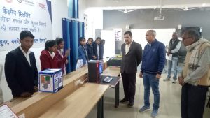 Model making competition held at Government Senior Secondary School, Mahendragarh