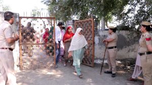 Polling taking place in an atmosphere of peace