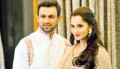 Shoiab and Sania Mirza