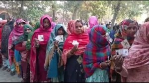 Polling taking place in an atmosphere of peace