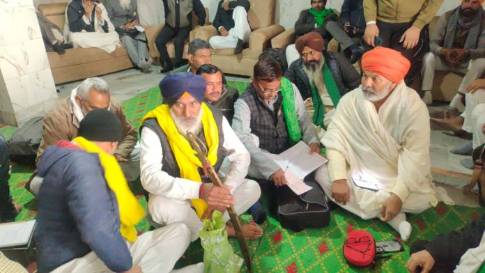 Farmer leader Rakesh Tikait reached Karnal to attend the meeting of SKM