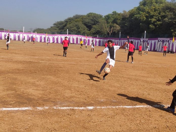 CBSE Cluster-15 football competition going on in RPS concluded