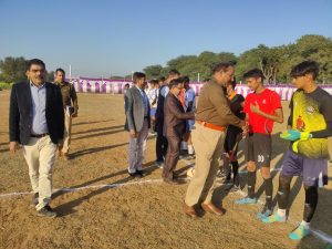CBSE Cluster-15 football competition going on in RPS concluded