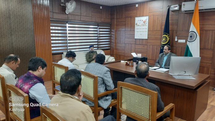 DC took a meeting of officers regarding drug prevention