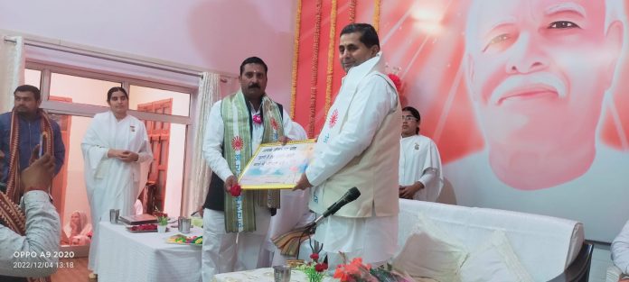 Panipat News/A felicitation ceremony was organized for the newly elected Sarpanches and Panches at Brahmakumaris Seva Kendra Bapauli.