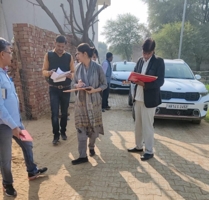 ADC inspected the development works