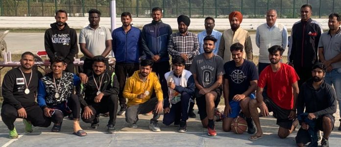 Khalsa College's basketball team became champion in Kurukshetra University