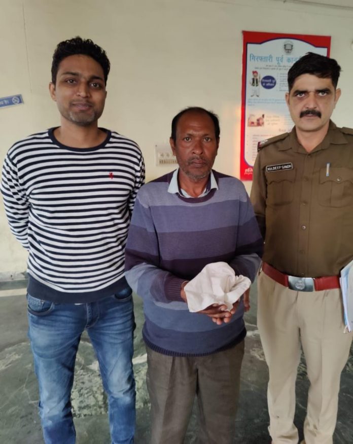 Panipat News/Accused arrested with 130 grams of charas