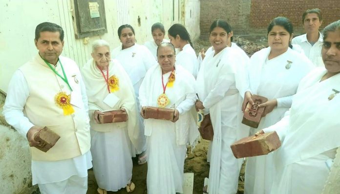 Panipat News/Foundation stone of Brahmakumari Seva Kendra was laid and Geeta Jayanti Mahotsav was celebrated simultaneously