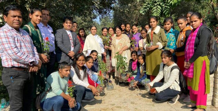 Panipat News/Nature can be protected only when everyone together plants more and more trees: BK Anju