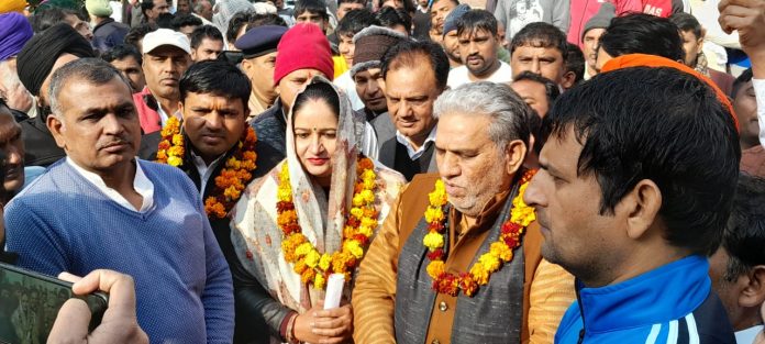 Panipat News/Meena Devi chairperson and Gurjant vice chairman elected unanimously