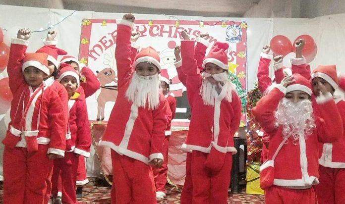 Panipat News/Christmas and Tulsi worship festival celebrated at Victor Public Senior Secondary School