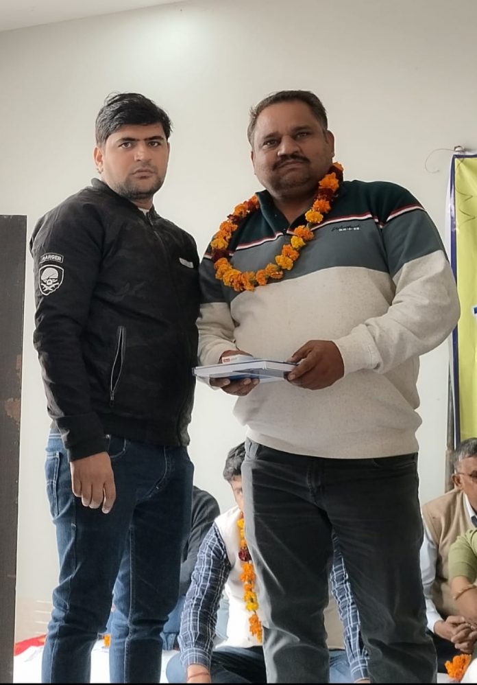 Panipat News/Sukhbir Singh Lathwal appointed project organizer of Haryana Vidyut Utpadan Nigam