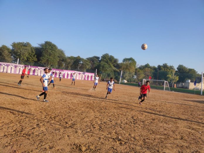 CBSE Cluster-15 football competition going on in RPS concluded