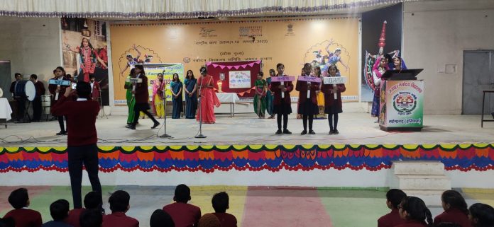 Indian language festival program organized in Karira Vidyalaya