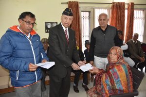 Tributes were paid to the pictures of the soldiers of the district who were martyred in the 1971 war.