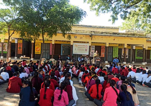 Hakevi made school students aware about food security