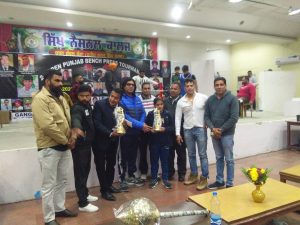 Kulwinder Kaur and Virender Singh Stroman Open Powerlifting Punjab declared
