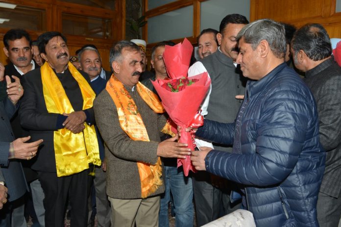 Welcomed to Himachal Pradesh CM