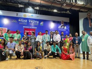 Government of India gave special honor to Anil Kaushik at National Youth Festival