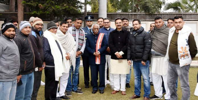 Governor Bandaru Dattatreya reached Kalyan Farm