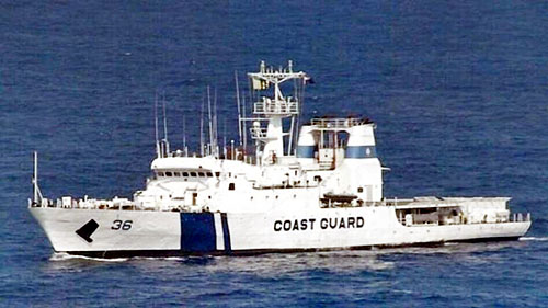 Indian Coast Guard Seized Drugs