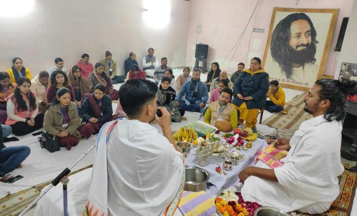 Panipat News/Rudra Puja organized by Panipat Chapter on the occasion of New Year