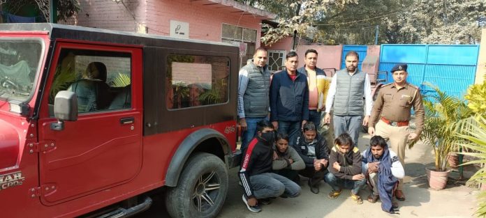 Panipat News/4 accused of inter district tractor trolley thief gang arrested