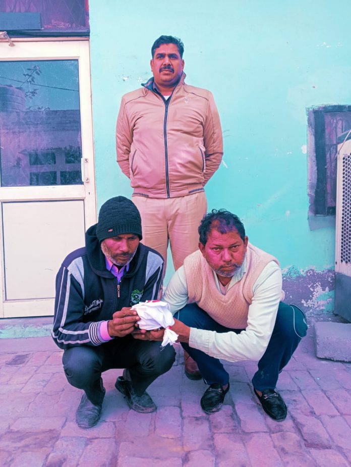 Panipat News/Two drug smugglers arrested including 207 grams of opium