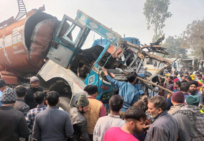 Panipat News/Two died in chemical tanker blast in Panipat