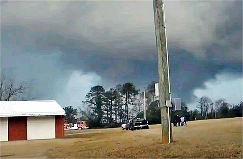 Storm in America Alabama