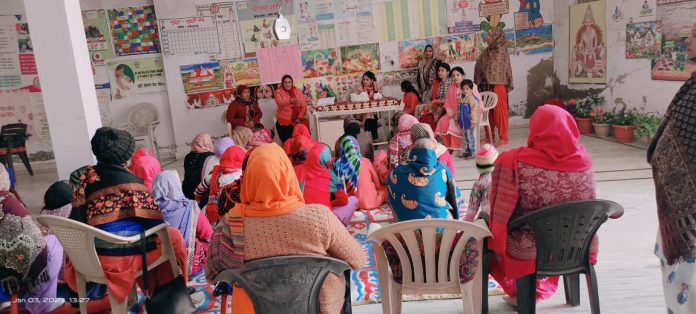 Health checkup camp organized in Anganwadi center