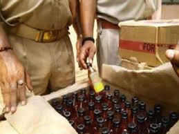11 boxes of illegal liquor recovered and seized
