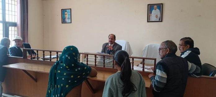 DC listened to the problems of the citizens in the weekly camp office