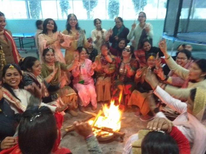 Lohri and Makar Sankranti festival celebrated at Shri Om Sairam School