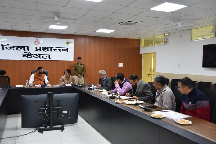 MP Naib Saini reviewed the works related to the electricity department