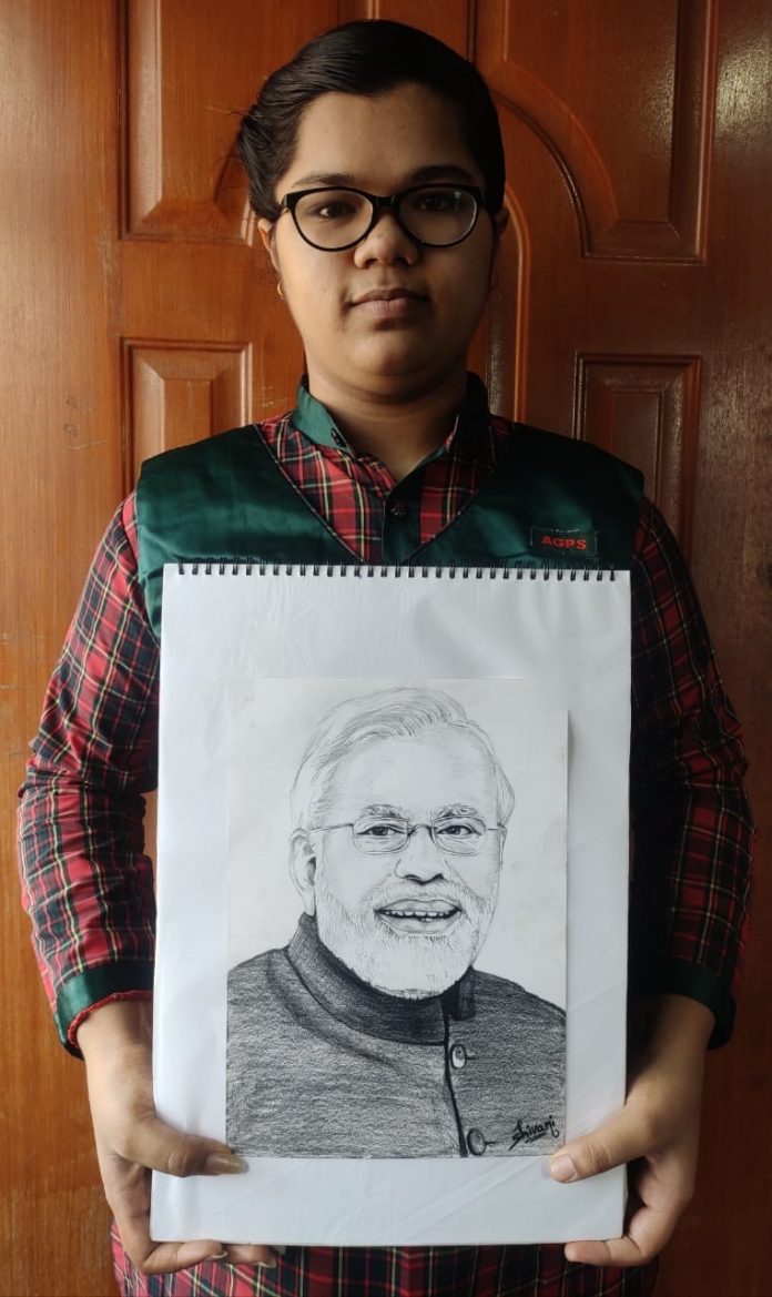 Painting made from Modi to Yogi