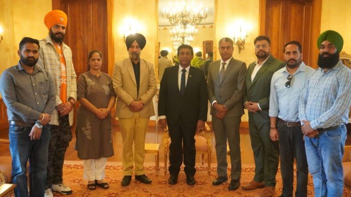 Delegation of India Mauritius Trade and Cultural Friendship Forum calls on President of Mauritius
