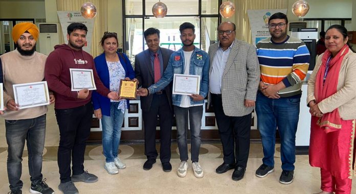 Panipat News/Piet won state award in Red Cross training camp