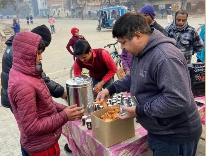 Panipat News/Tea service continues at The Lion Garden Industrial Area