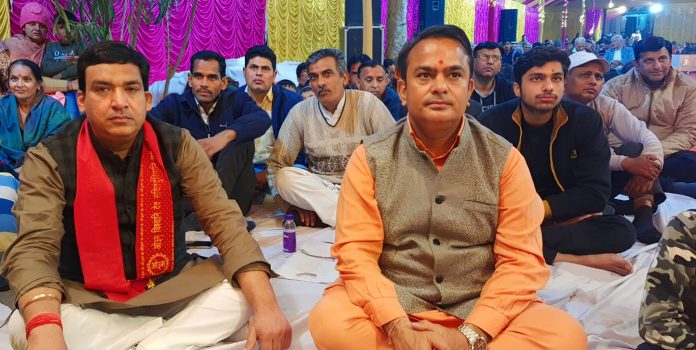 Panipat News/Third day of Ramkatha going on in Panipat Eight Marla