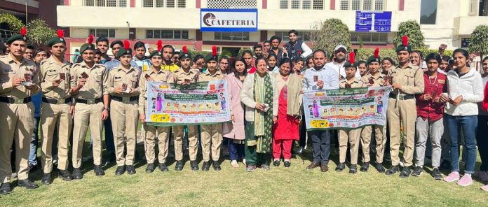 Panipat News/National Deworming Day celebrated at IB PG College