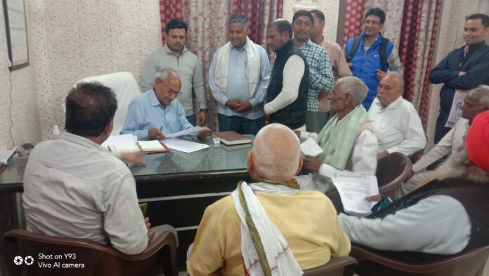 MLA Ramkumar Kashyap listened to the problems of the people of Halke